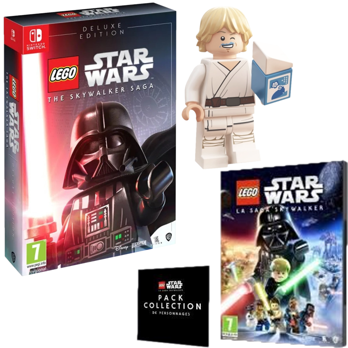 Lego Star Wars Saga Skywalker Edition Deluxe switch visuel produit