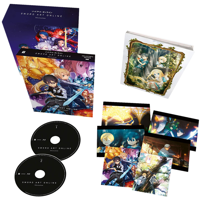 Sword Art Online Alicization Edition Collector Box 1 sur 2 Blu Ray visuel produit