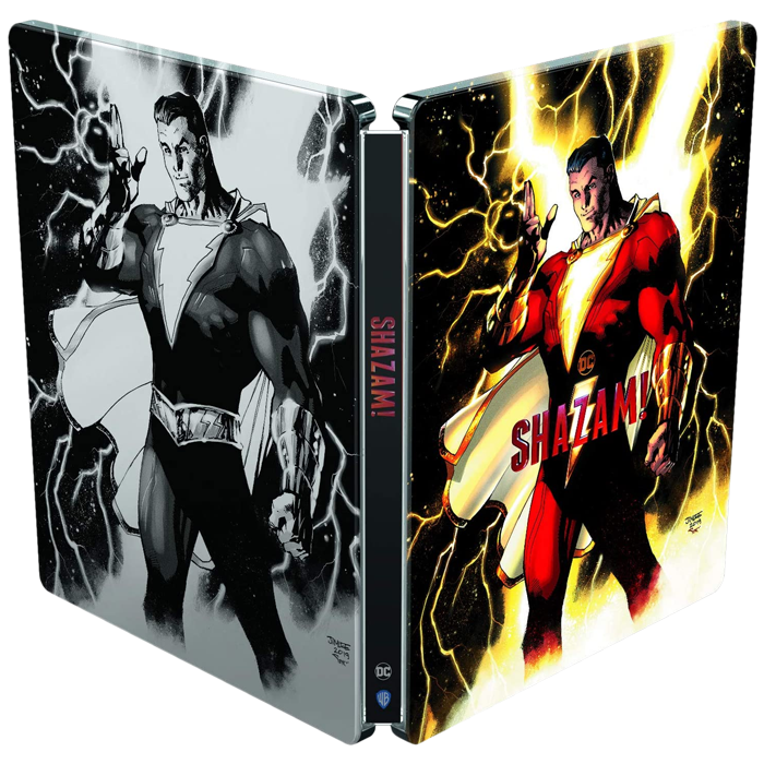 shazam blu ray 4K steelbook visuel produit