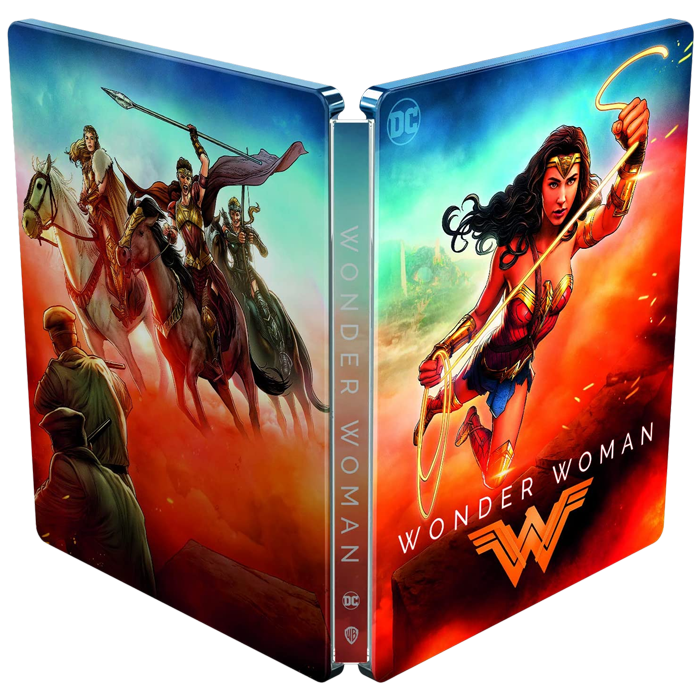 wonder woman blu ray 4k steelbook visuel produit
