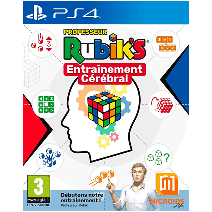 Professeur Rubik's Entraînement Cérébral PS4 visuel produit