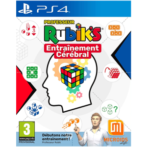 Professeur Rubik's Entraînement Cérébral PS4 visuel produit