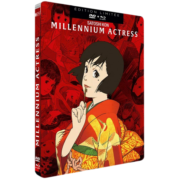 Millenium Actress Blu Ray Steelbook visuel produit