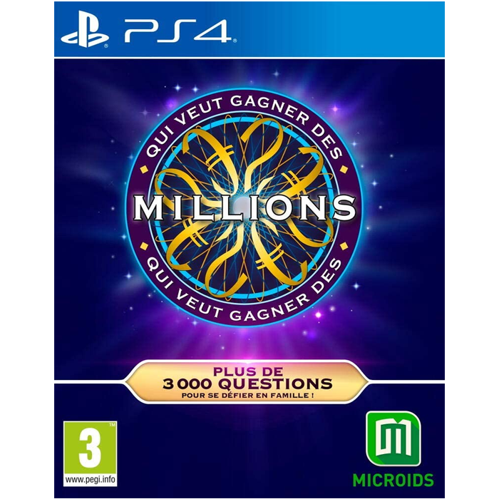 Qui Veut Gagner des Millions PS4 visuel produit