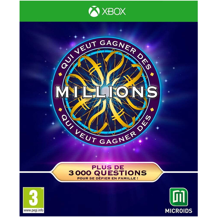 Qui Veut Gagner des Millions Xbox one visuel produit
