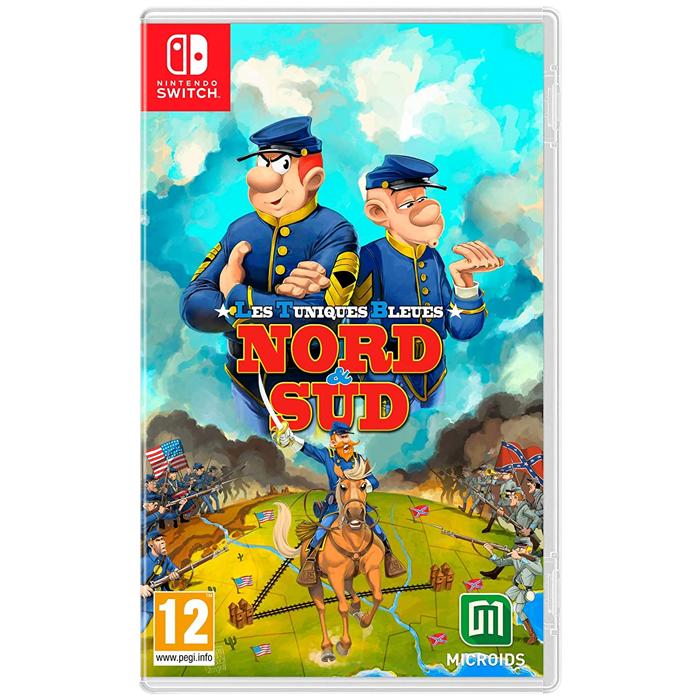Les Tuniques Bleues Nord & Sud Switch visuel produit