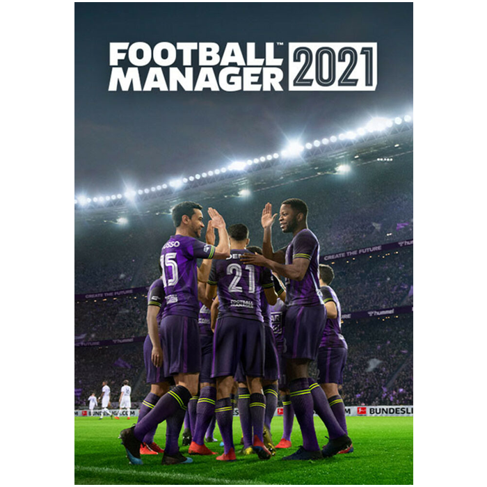 Football manager 2021 PC dematerialise visuel produit