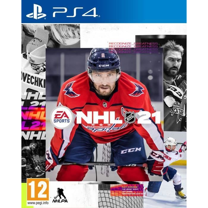 nhl 21 PS4 visuel produit