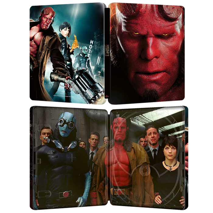 Hellboy 2 blu ray 4K steelbook visuel produit