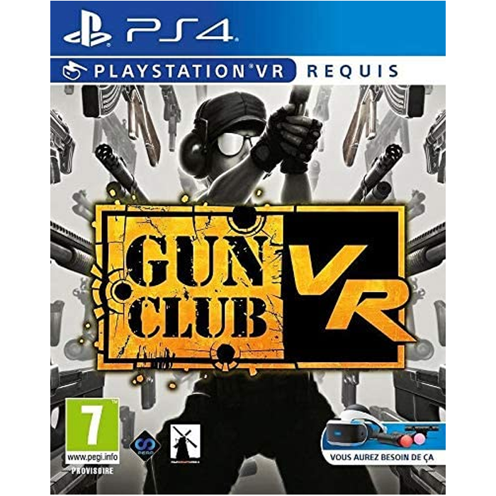 gun club vr psVR PS4 visuel produit