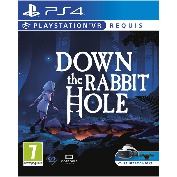 down the rabbit hole ps4 psvr visuel produit