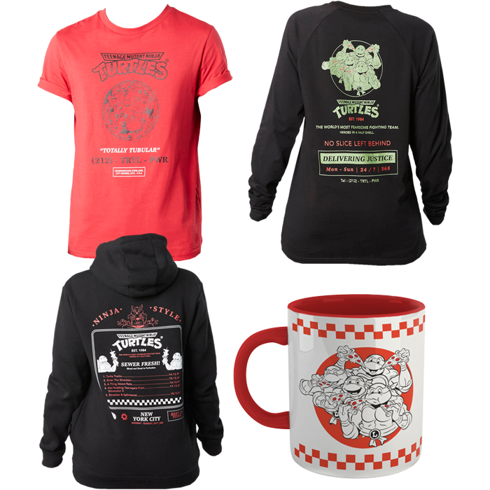collection de vetements Tortues Ninja visuel produit