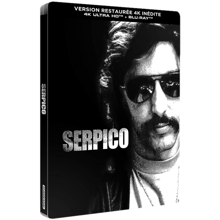 serpico blu ray 4K visuel produit