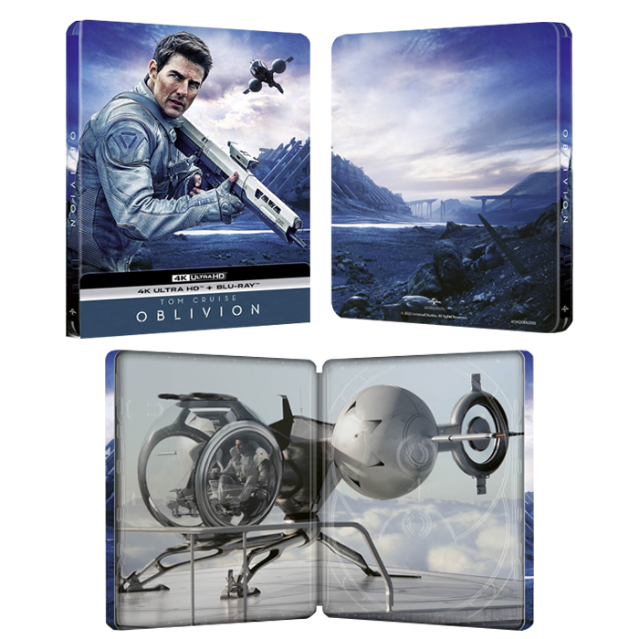 obivion 4k steelbook visuel produit