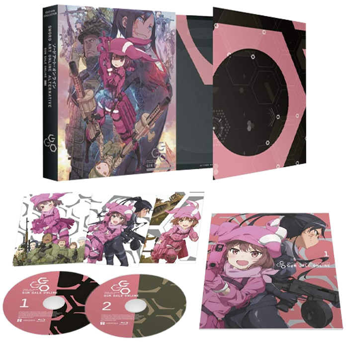 sword art alternative gun gale online partie 1 blu ray visuel produit