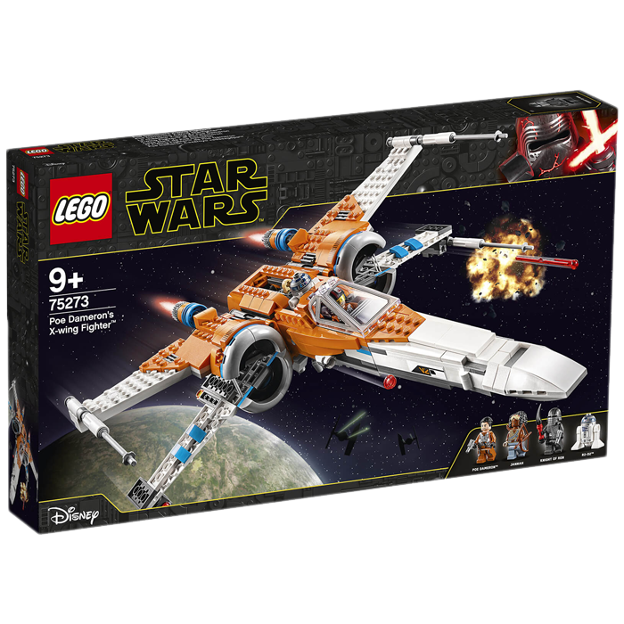 Lego Star Wars Chasseur X Wings de Poe Dameron 75273 visuel produit