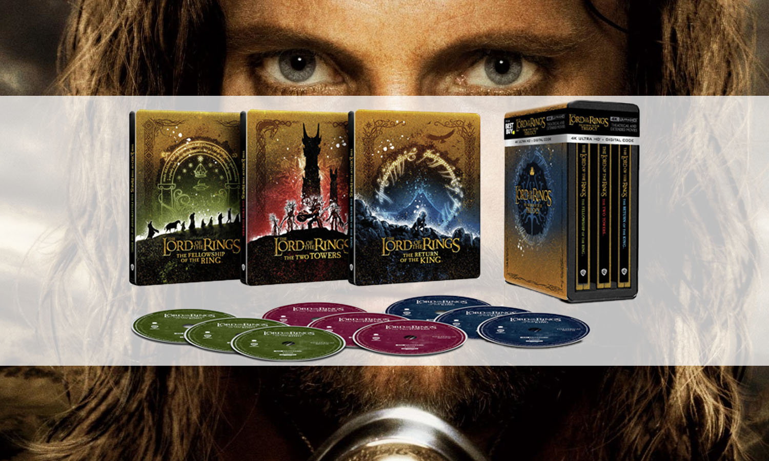 slider seigneur des anneaux 4k blu ray collector
