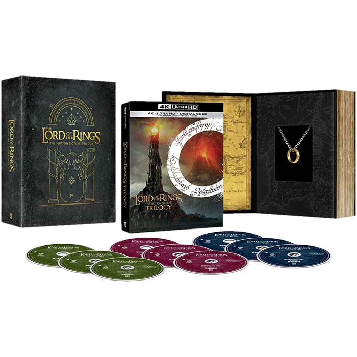 trilogie seigneur des anneaux collector 4K visuel produit US
