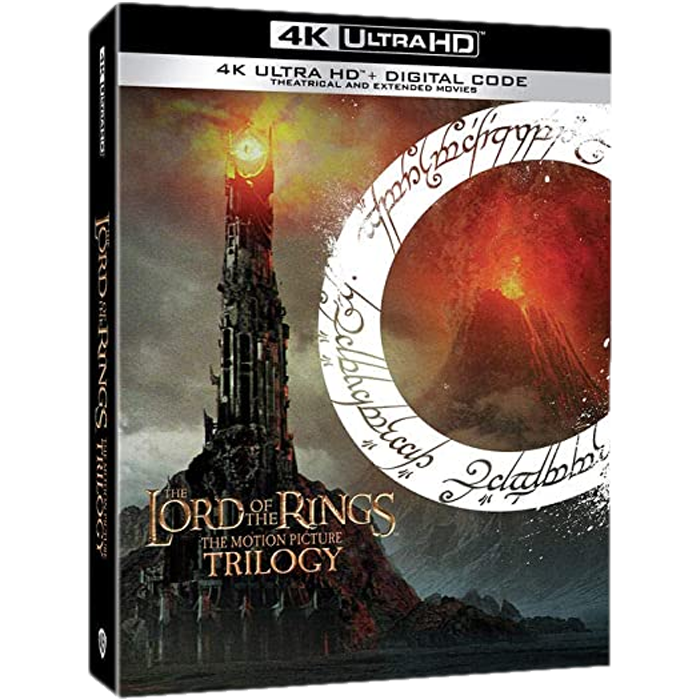Trilogie Seigneur des Anneaux en Blu Ray 4K edition standard us visuel produit
