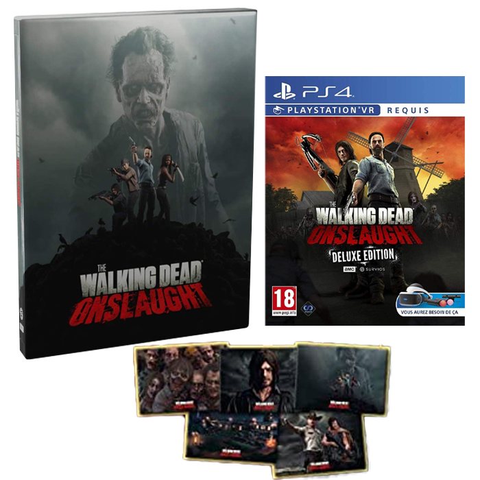 visuel produit walking dead onslaught survivor edition ps4