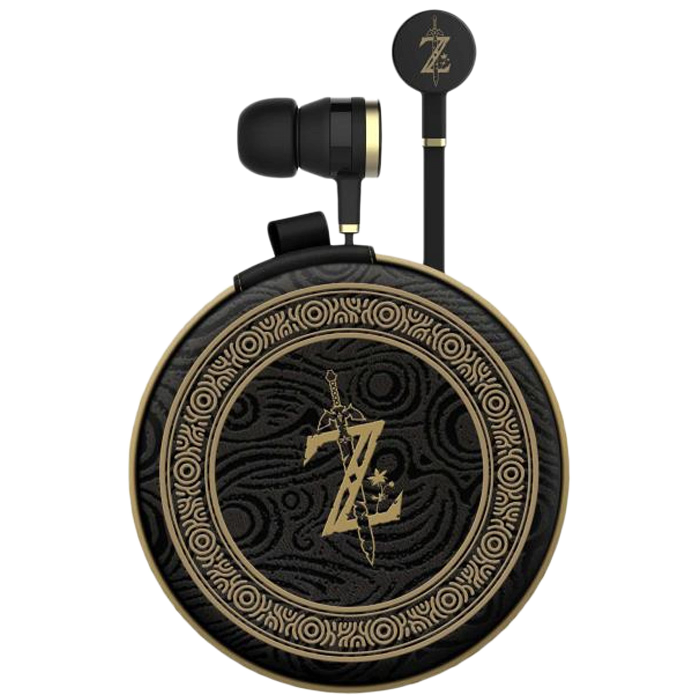 micro casque ecouteurs zelda breath of the wild botw visuel produit