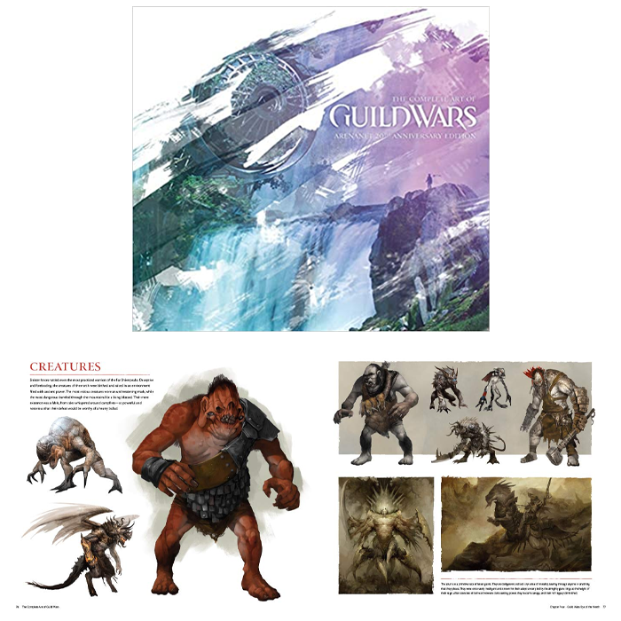 guild wars artbook visuel produit