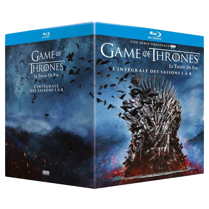 intégrale game of thrones 1 à 8 Blu ray visuel produit