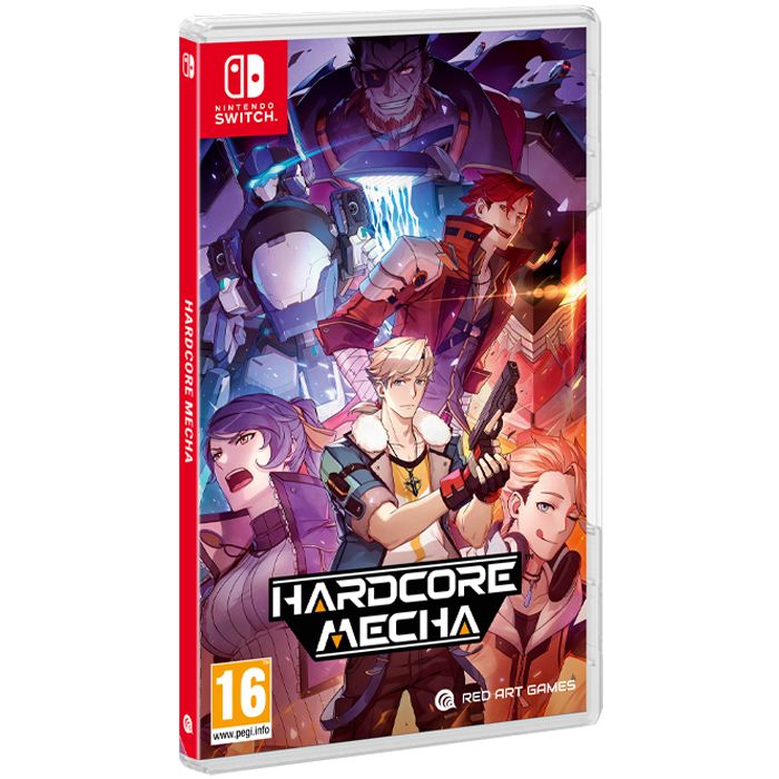 hardcore mecha switch visuel produit