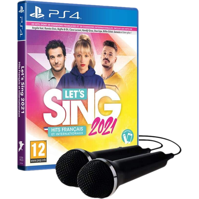 let's sing 2021 avec 2 micros ps4 visuel produit