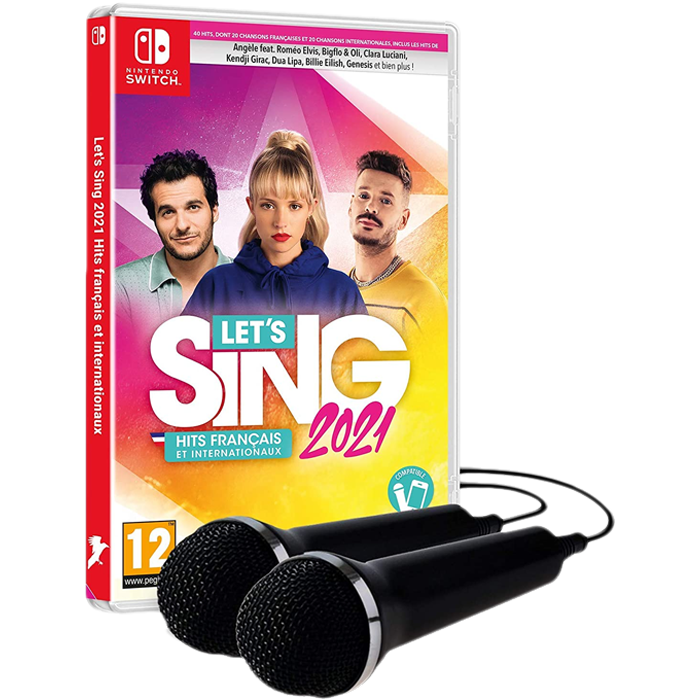 let's sing 2021 avec 2 micros switch visuel produit