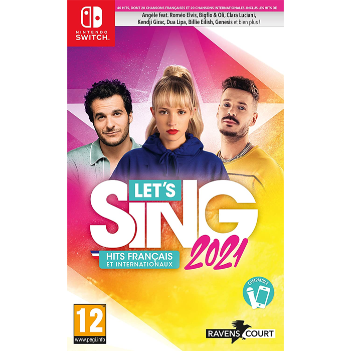 let's sing 2021 switch visuel produit