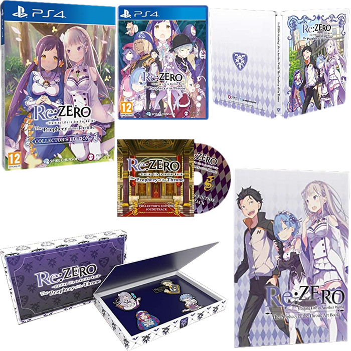RE Zero The Prophecy of The Throne collector ps4 visuel produit