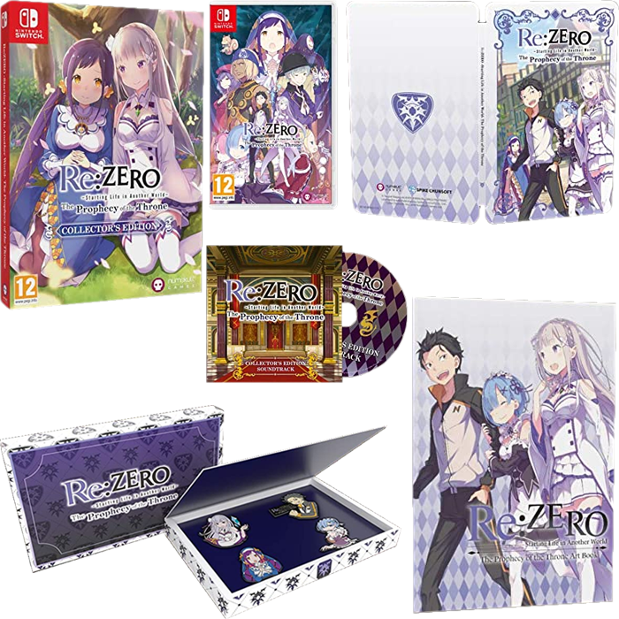 RE Zero The Prophecy of The Throne collector switch visuel produit