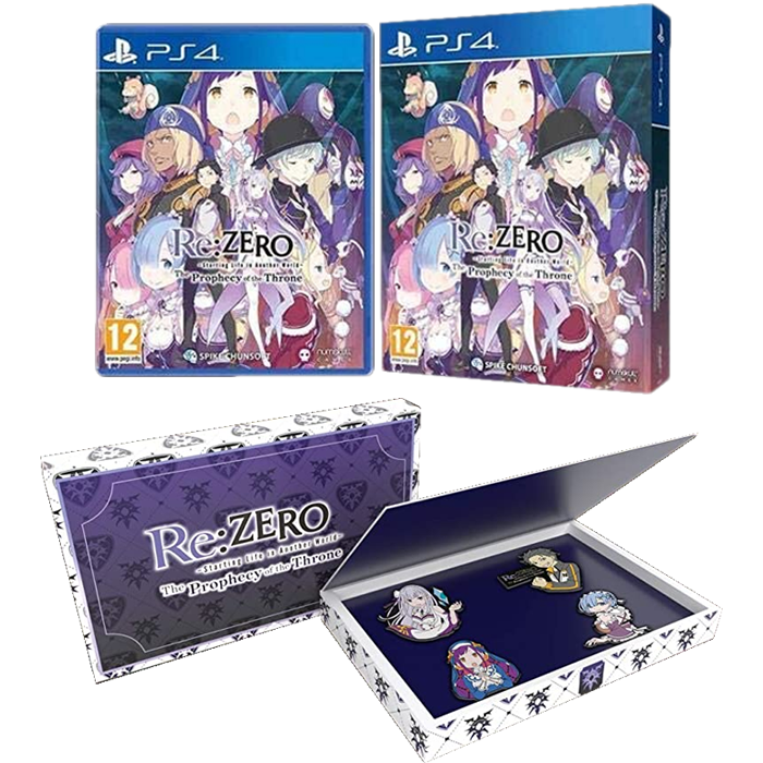 RE Zero The Prophecy of The Throne standard ps4 visuel produit