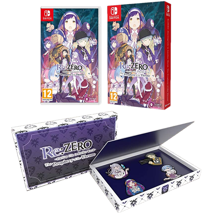 RE Zero The Prophecy of The Throne standard switch visuel produit
