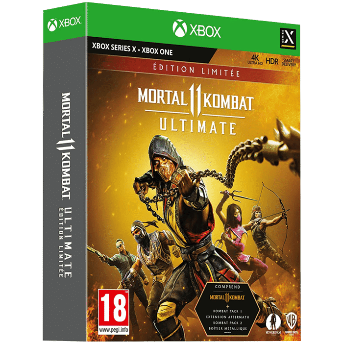 mortal kombat 11 ultimate xbox visuel produit edition limitée