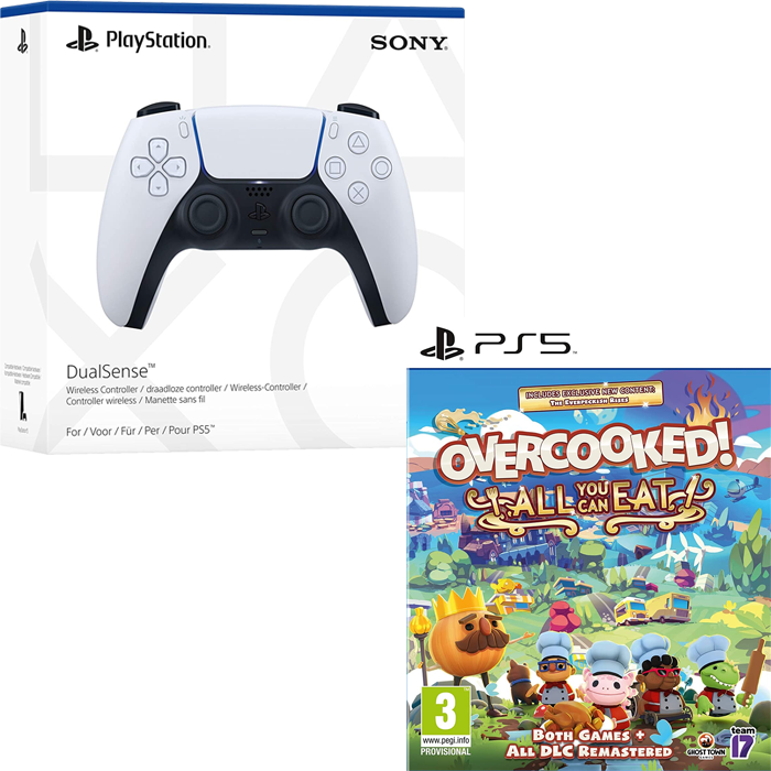 pack manette ps5 avec overcooked visuel produit