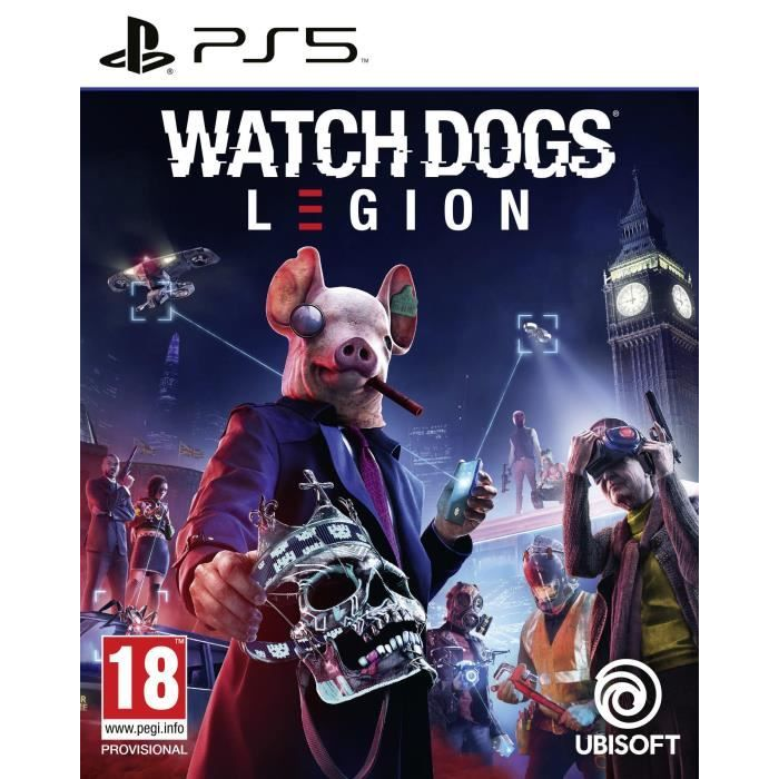 watch dogs legion ps5 standard visuel produit