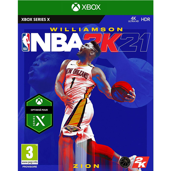 nba 2K21 xbox series x visuel produit