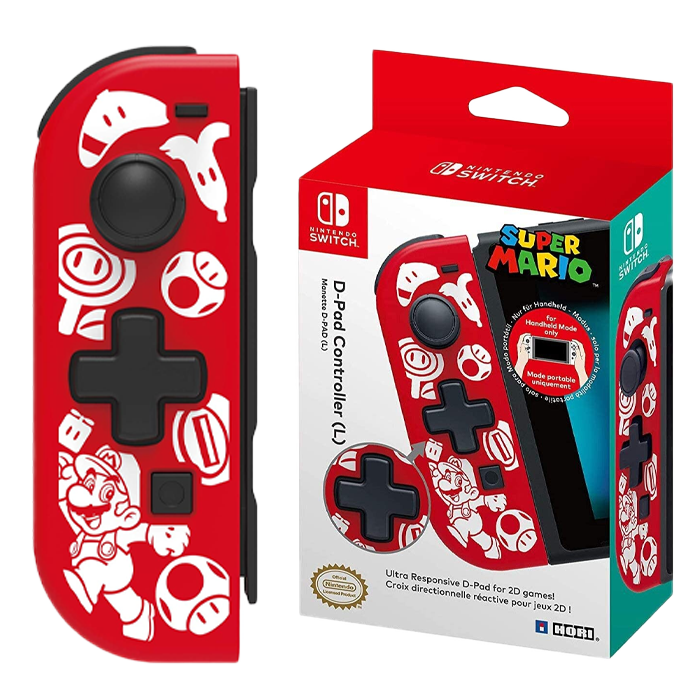 Manette D-Pad G Super Mario pour Nintendo Switch visuel produit