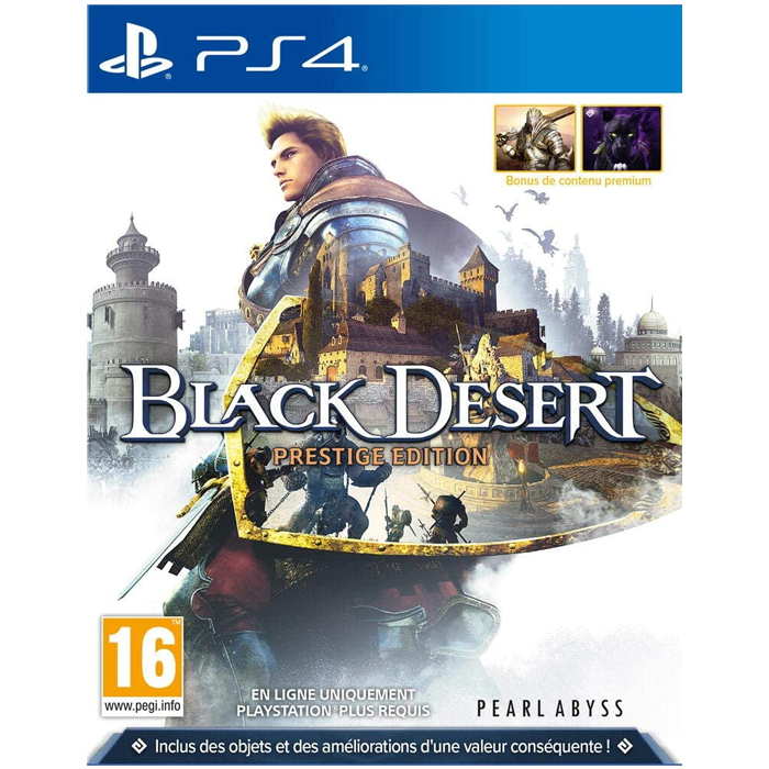 black desert prestige edition visuel produit ps4