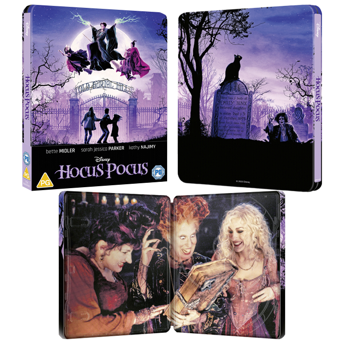 hocus pocus blu ray 4k steelbook visuel produit