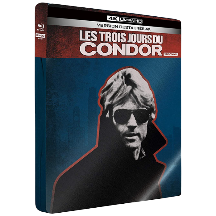 steelbook les trois jours du condor visuel produit 4K blu ray