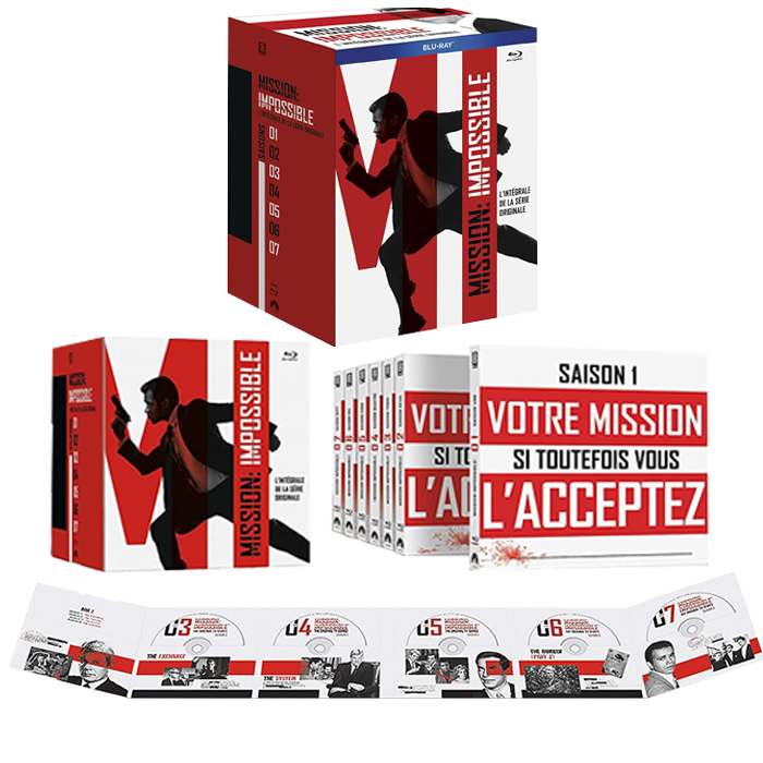 coffret blu ray mission impossible intégrale visuel produit