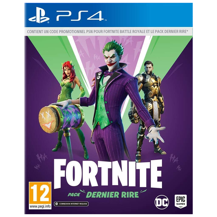 Fortnite Pack Dernier Rire PS4 visuel produit