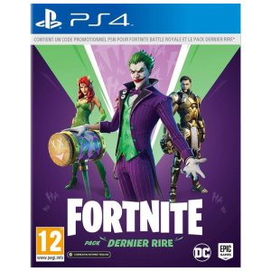 Fortnite Pack Dernier Rire PS4 visuel produit