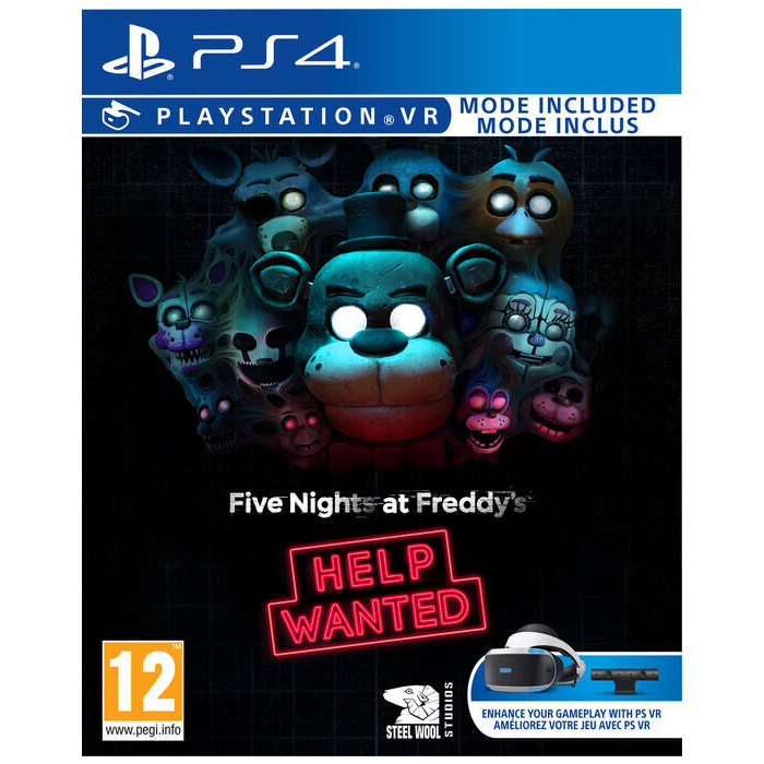 Five nights at freddy's help wanted visuel produit ps4