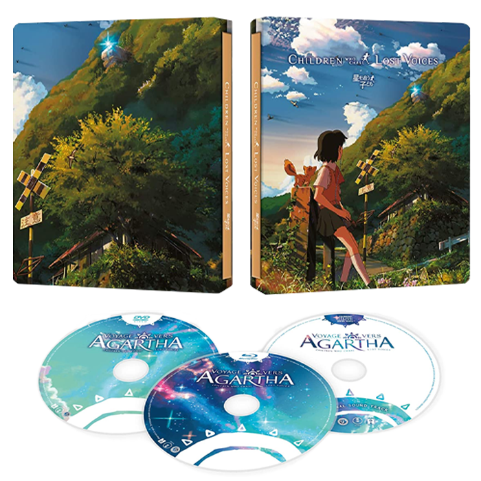 Voyage vers Agartha Combo DVD Bluray Édition SteelBook Blu-Ray + CD BO visuel produit