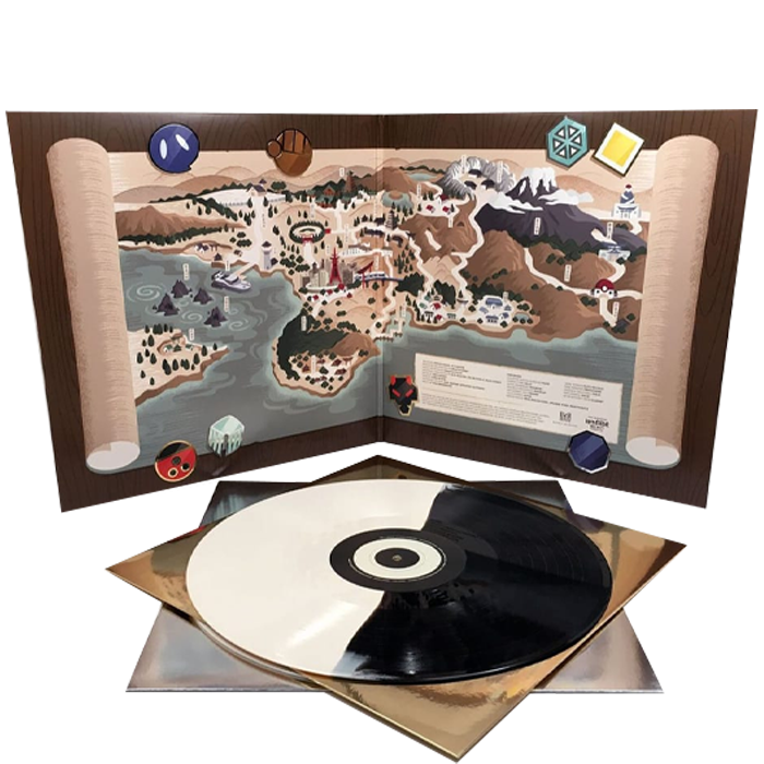Pokémon Or et Argent Johto Legends Album Vinyle visuel produit