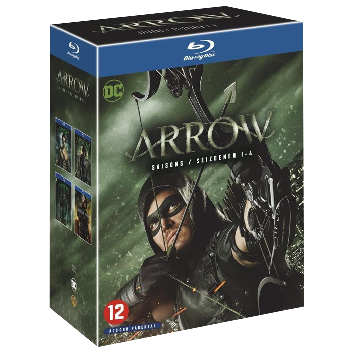 arrow visuel produit saisons 1 à 4 blu ray